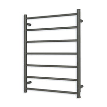 7 Bar Round Heated towel rail