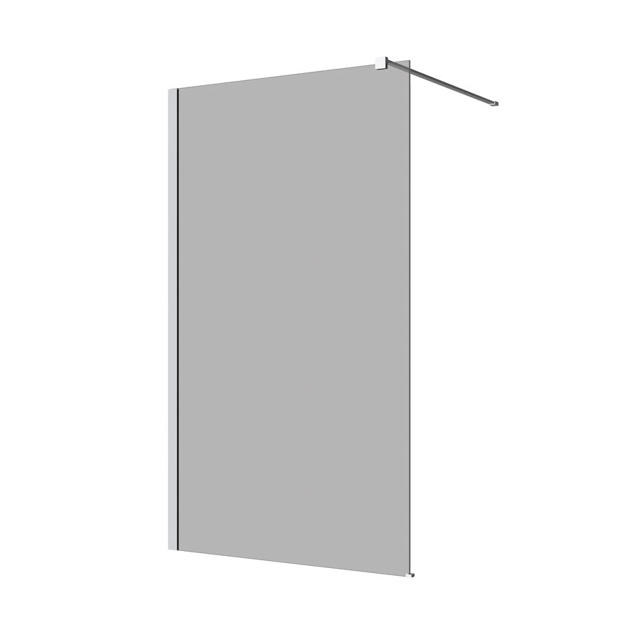 Screen wall fixed shower panel